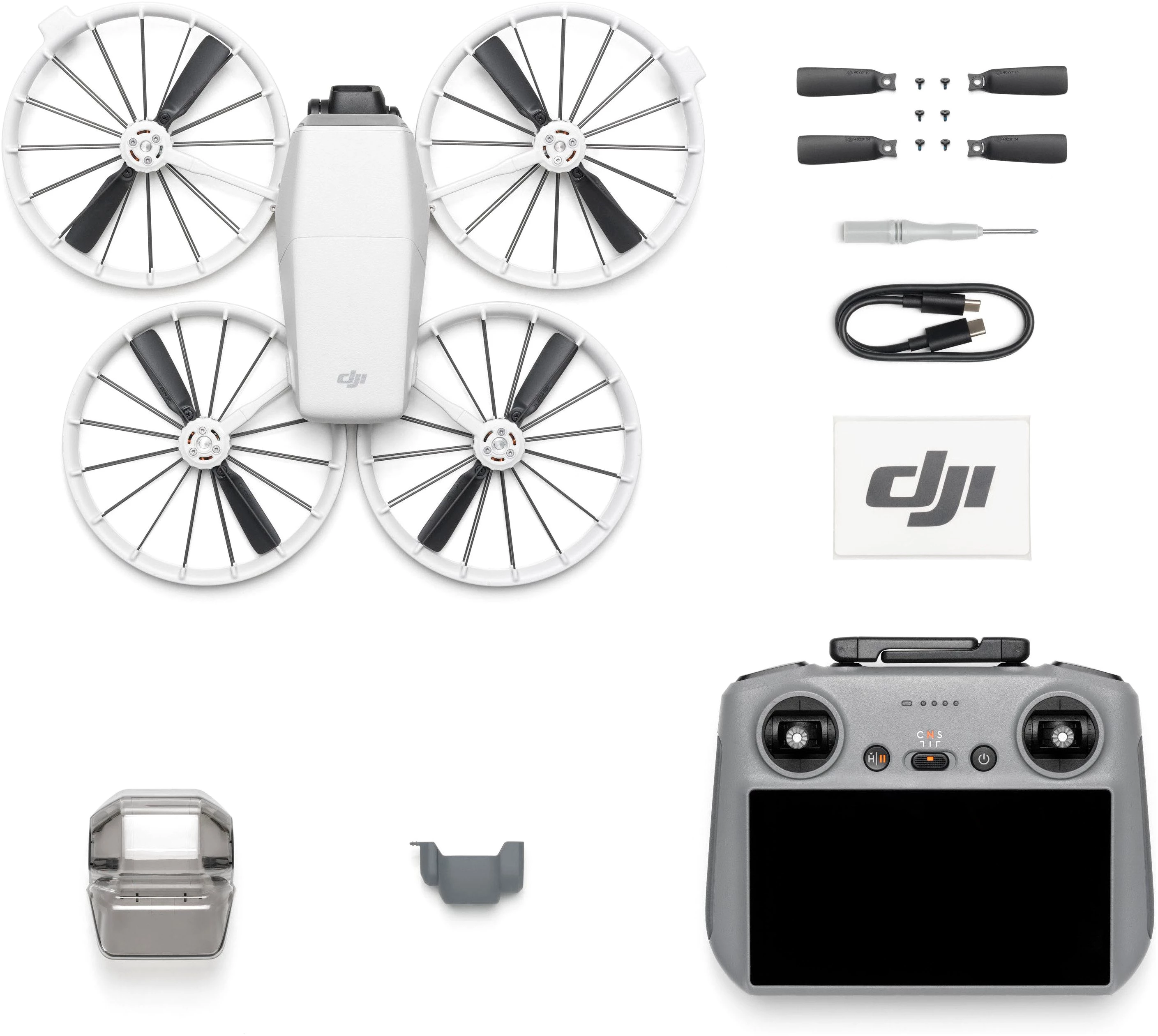 DJI Flip (RC 2) Drohne (4K Ultra HD, DJI RC 2 Fernsteuerung)