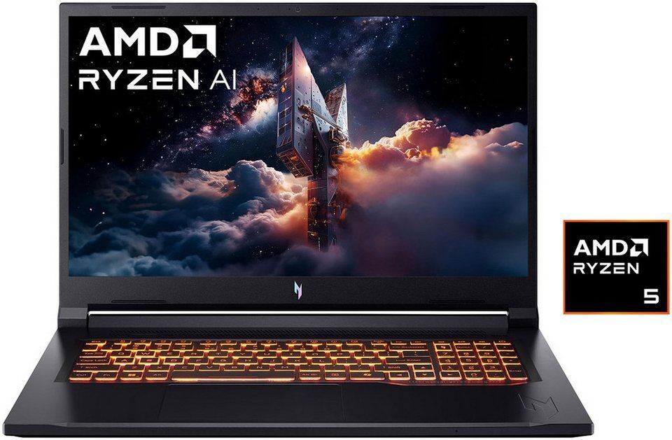 Acer Nitro V ANV17-41 RTX 5050/5060/5070 Gaming-Notebook (43,94 cm/17,3 Zoll, AM