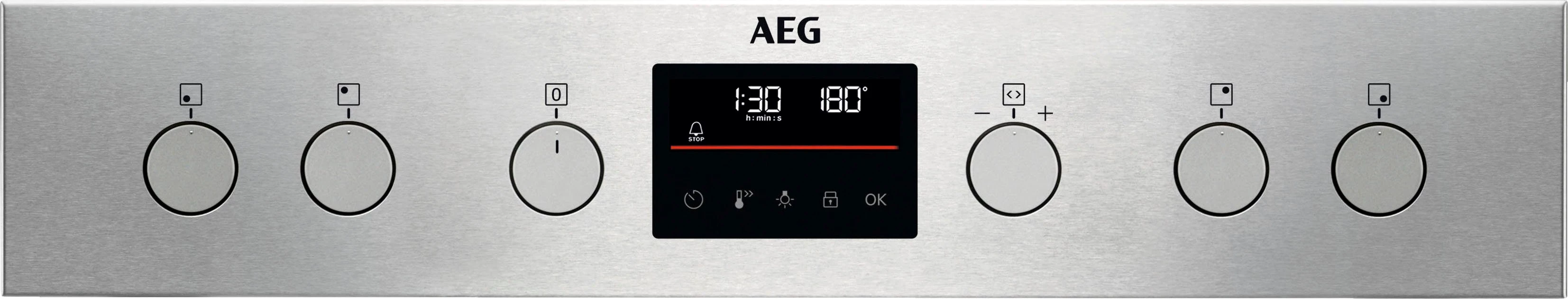 AEG Elektro-Herd-Set TEAMHHP2, Pyrolyse-Selbstreinigung
