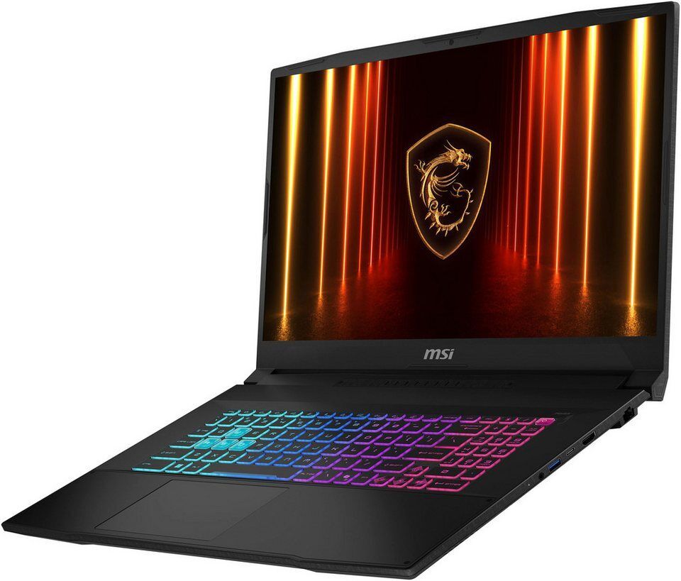 MSI Katana 17 HX B14WGK-062 Gaming-Notebook (43,9 cm/17,3 Zoll, Intel Core i7 14