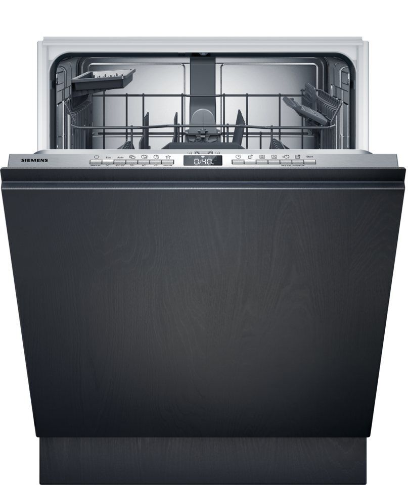 SIEMENS vollintegrierbarer Geschirrspüler iQ300 SN63EX28AE, 13 Maßgedecke, Made
