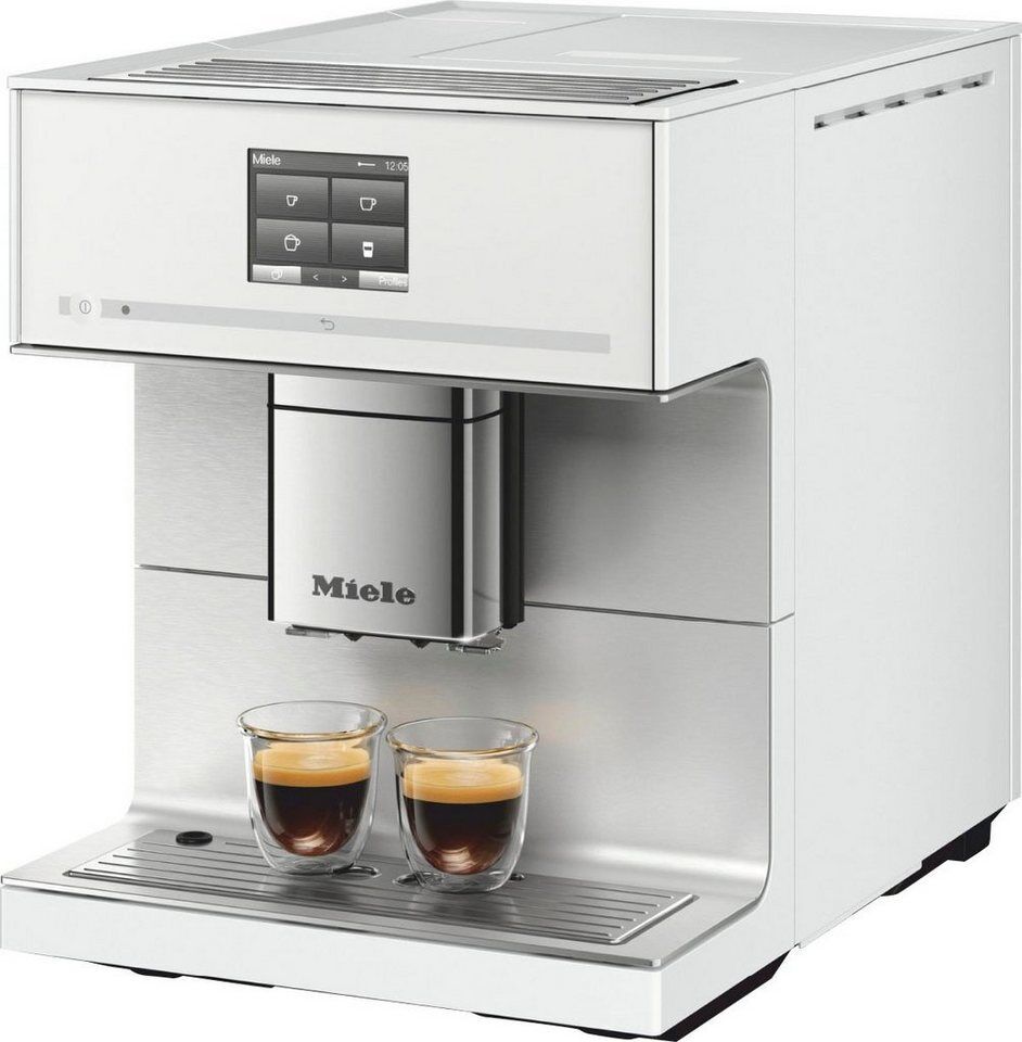 Miele Kaffeevollautomat CM7350 CoffeePassion, inkl. Milchgefäß, Kaffeekannenfunk
