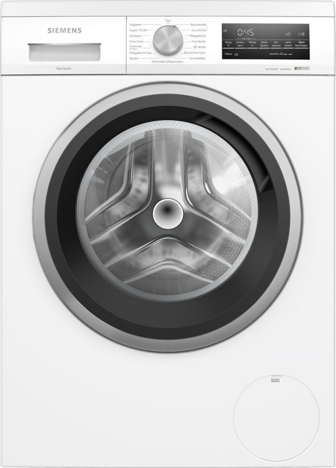 SIEMENS Waschmaschine iQ500 WU14UT71, 8 kg, 1400 U/min