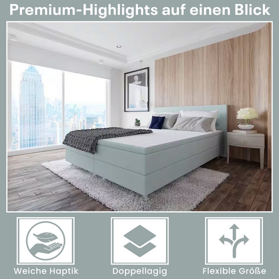 Best for Home Boxspringbett Best for Home Boxspringbett – Komfortable Bonnell-Ma