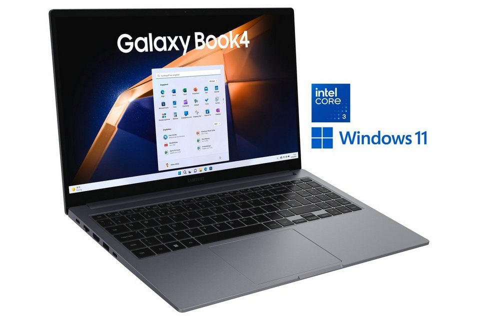 Samsung Galaxy Book4 15,6'' (NP750X) Core i3 8GB 256GB Notebook (39,6 cm/15,6 Zo