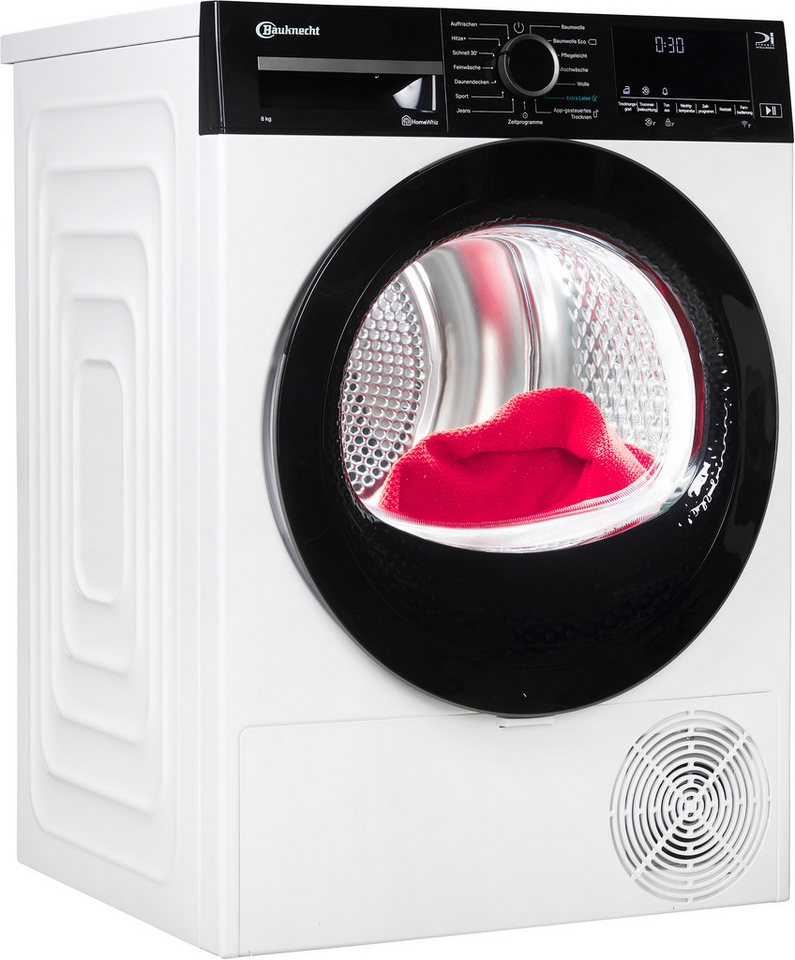 BAUKNECHT Wärmepumpentrockner TR SUPER ECO 8C, 4 Jahre Herstellergarantie