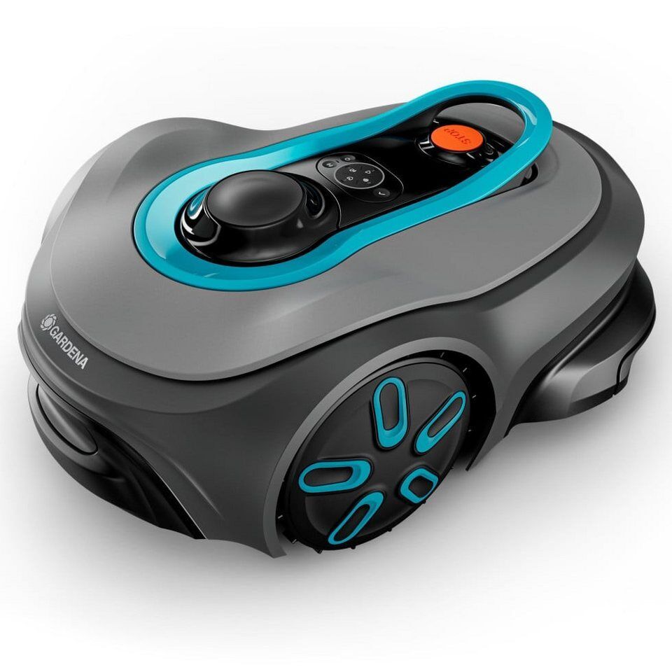 GARDENA Rasenmähroboter Gardena Mähroboter smart SILENO free 600m² Set