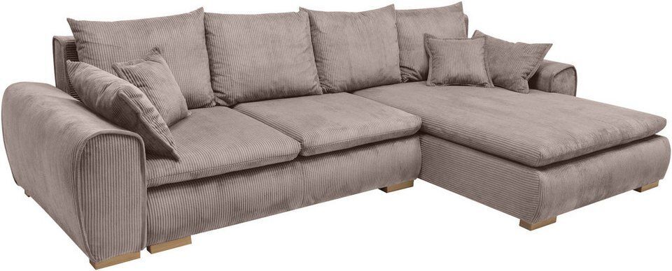 Home affaire Ecksofa Katja L-Form, B: 325 cm - OTTO. Verlässliche Qualität., mit