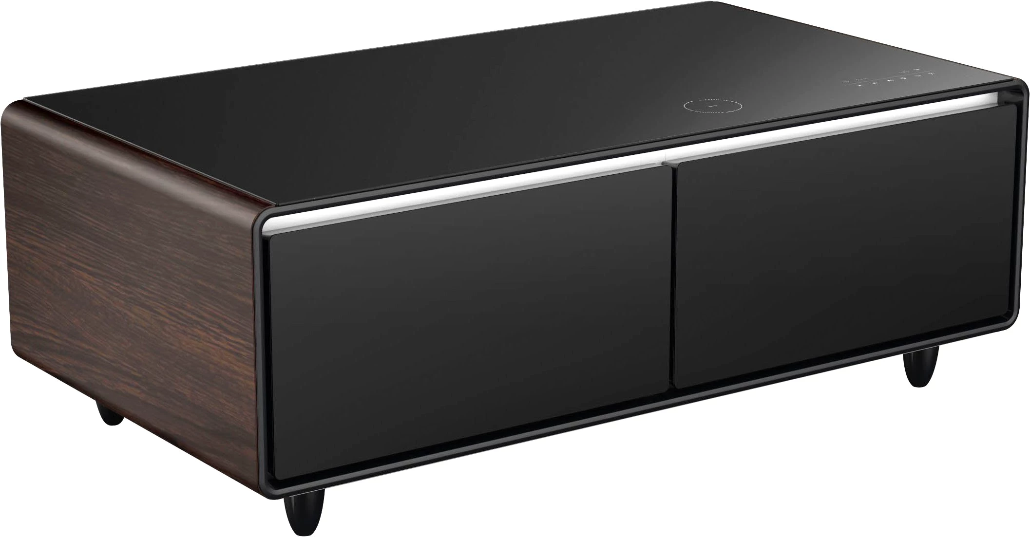 Caso Getränkekühlschrank 794, 46 cm hoch, 130,5 cm breit, Loungetisch mit Kühlfächern