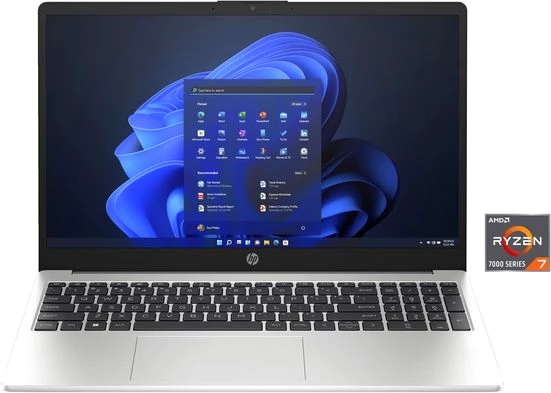 HP 255 G10 Notebook (39,6 cm/15,6 Zoll, AMD Ryzen 7 7730U, Radeon Graphics, 512 GB SSD)
