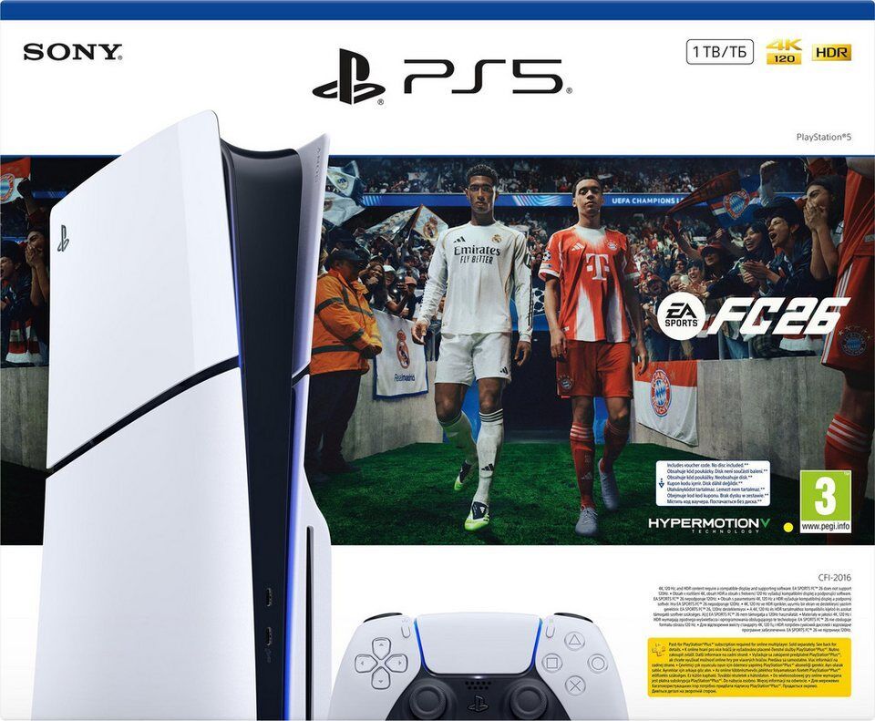 Playstation PS5 Konsole mit Laufwerk + EA Sports FC 26 – Download-Code FIFA 26 1