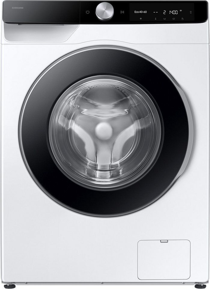Samsung Waschmaschine WW6100D SLIM WW90DG6G94LKU2, 9 kg, 1400 U/min, AI Ecobubbl