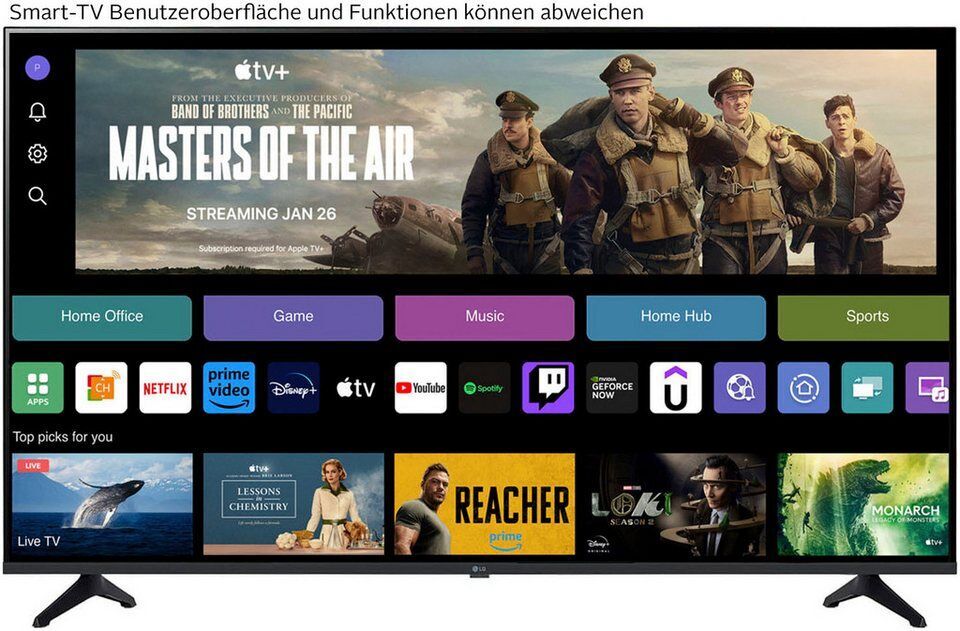 LG 65UA73006LA LED-Fernseher (164 cm/65 Zoll, 4K Ultra HD, Smart-TV)