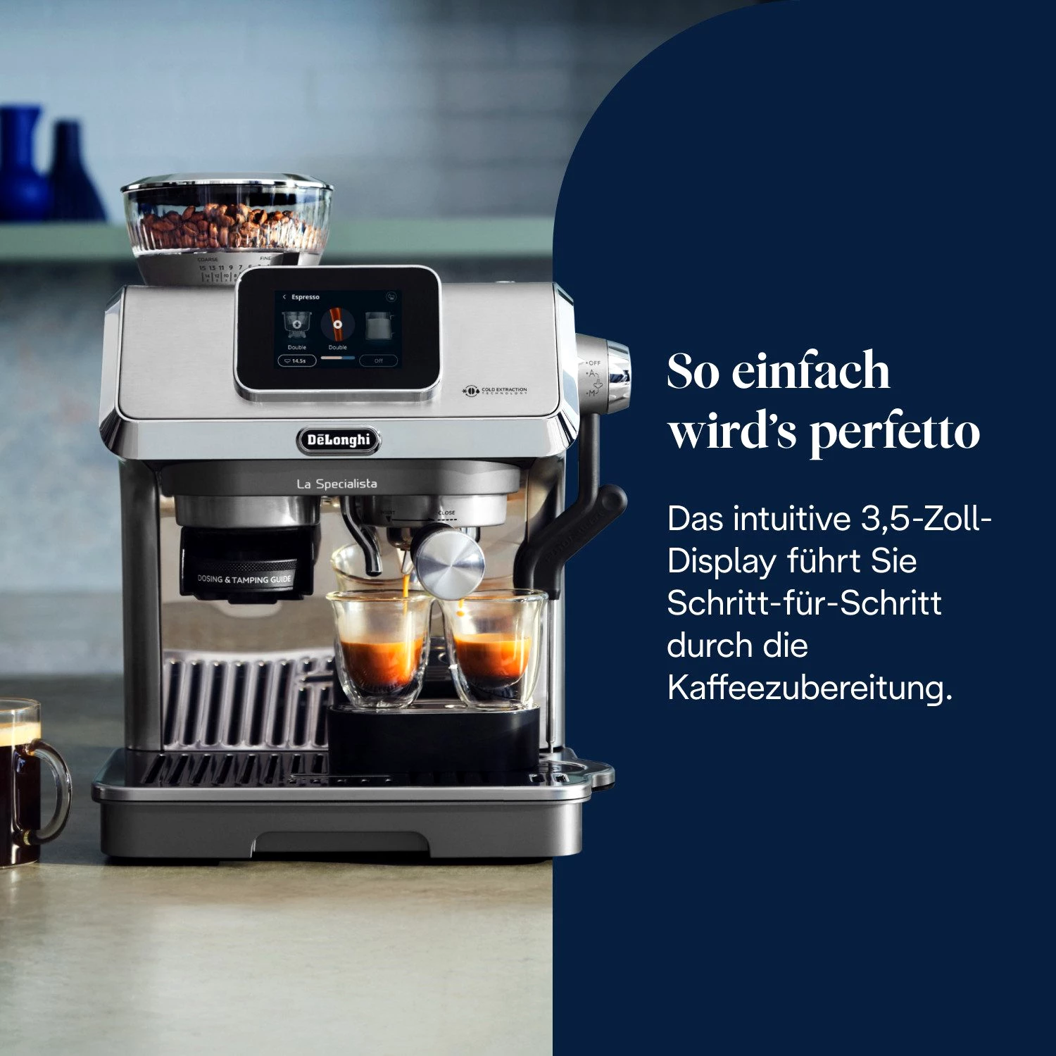 De'Longhi Espressomaschine LA SPECIALISTA TOUCH EC9455.M