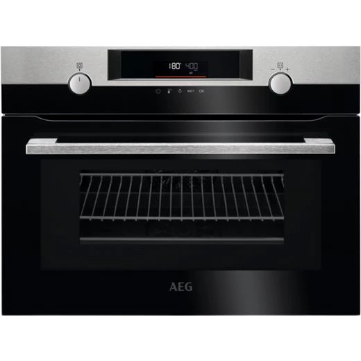 AEG Minibackofen KMK565060M, CombiQuick, LED Display, Antifinger