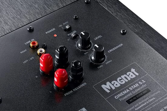 Magnat Cinema Star 5.1 SUBWOOFER-SATELLITENSYSTEM MIT AKTIVEM SUBWOOFER Subwoofer