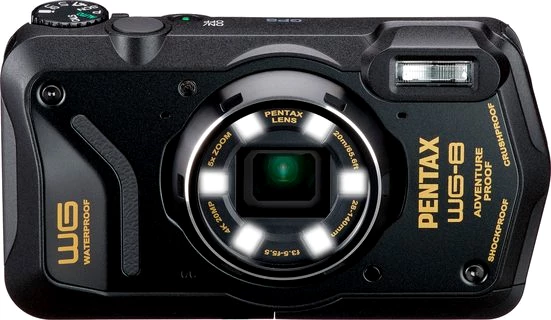 PENTAX Premium WG-8 Kompaktkamera (20 MP, 5x opt. Zoom)