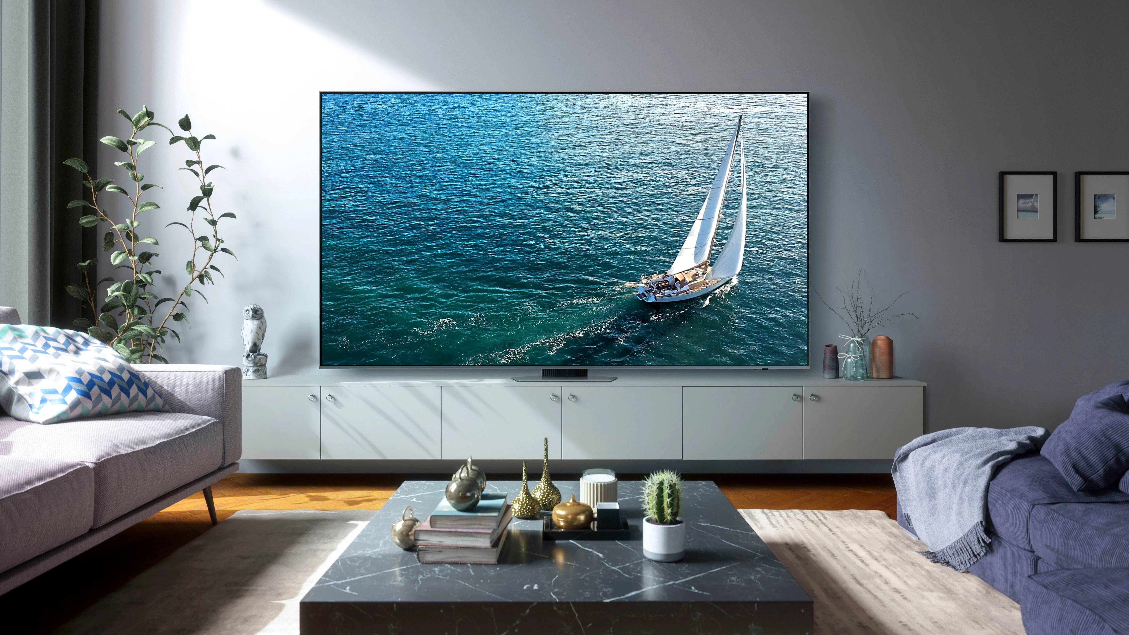 Samsung GQ98Q80CAT LED-Fernseher (247 cm/98 Zoll, Smart-TV)