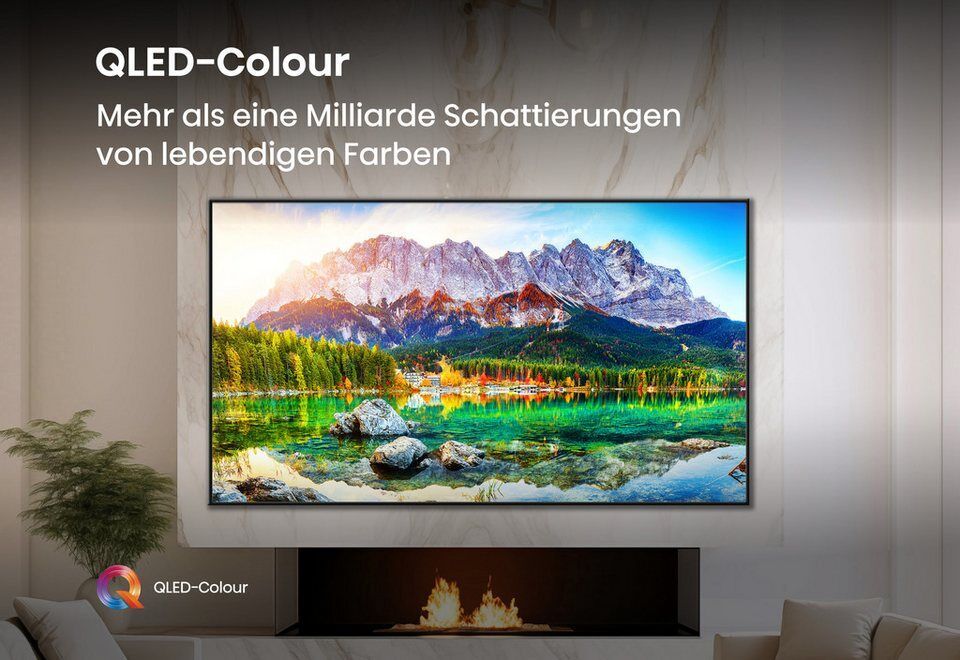 Hisense 55E89Q QLED Mini LED-Fernseher (139 cm/55 Zoll, 4K Ultra HD, Smart-TV, 4