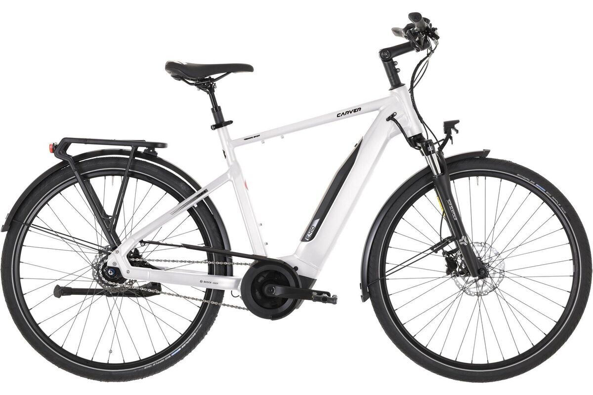 Carver Tour E.410 - 400 Wh - 28 Zoll - Diamant - 2026 Weiß