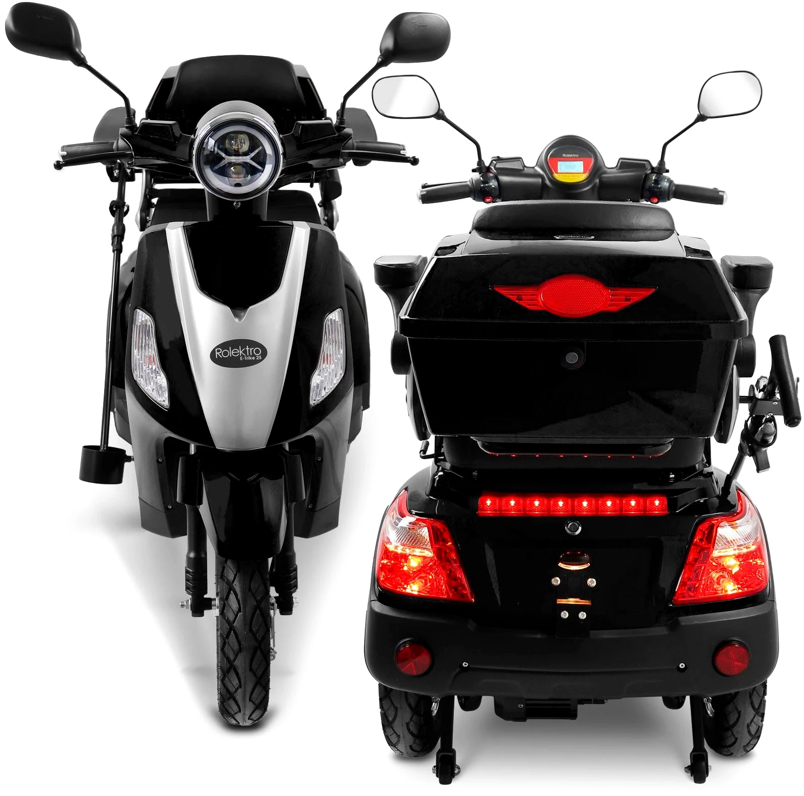 ROLEKTRO Elektromobil Rolektro E-Trike 25 V.3, Lithium Akku 1000 W, 25 km/h,  ... mehr