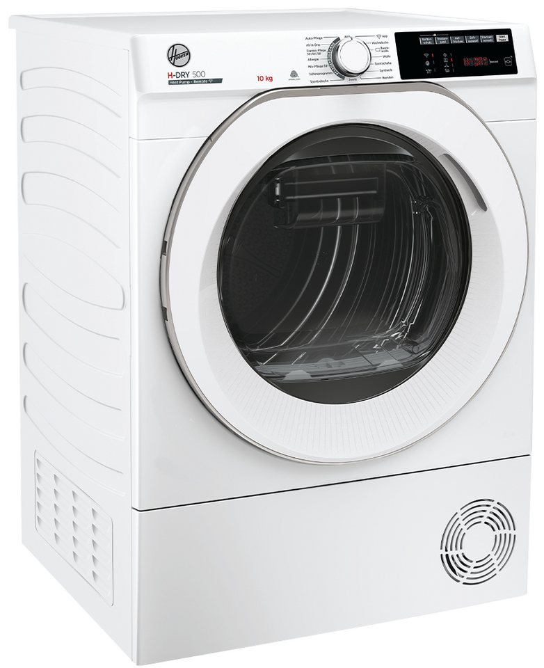 Hoover Wärmepumpentrockner H-DRY500 NDEH10A2TCBES-84, WiFi + Bluetooth-Technolog