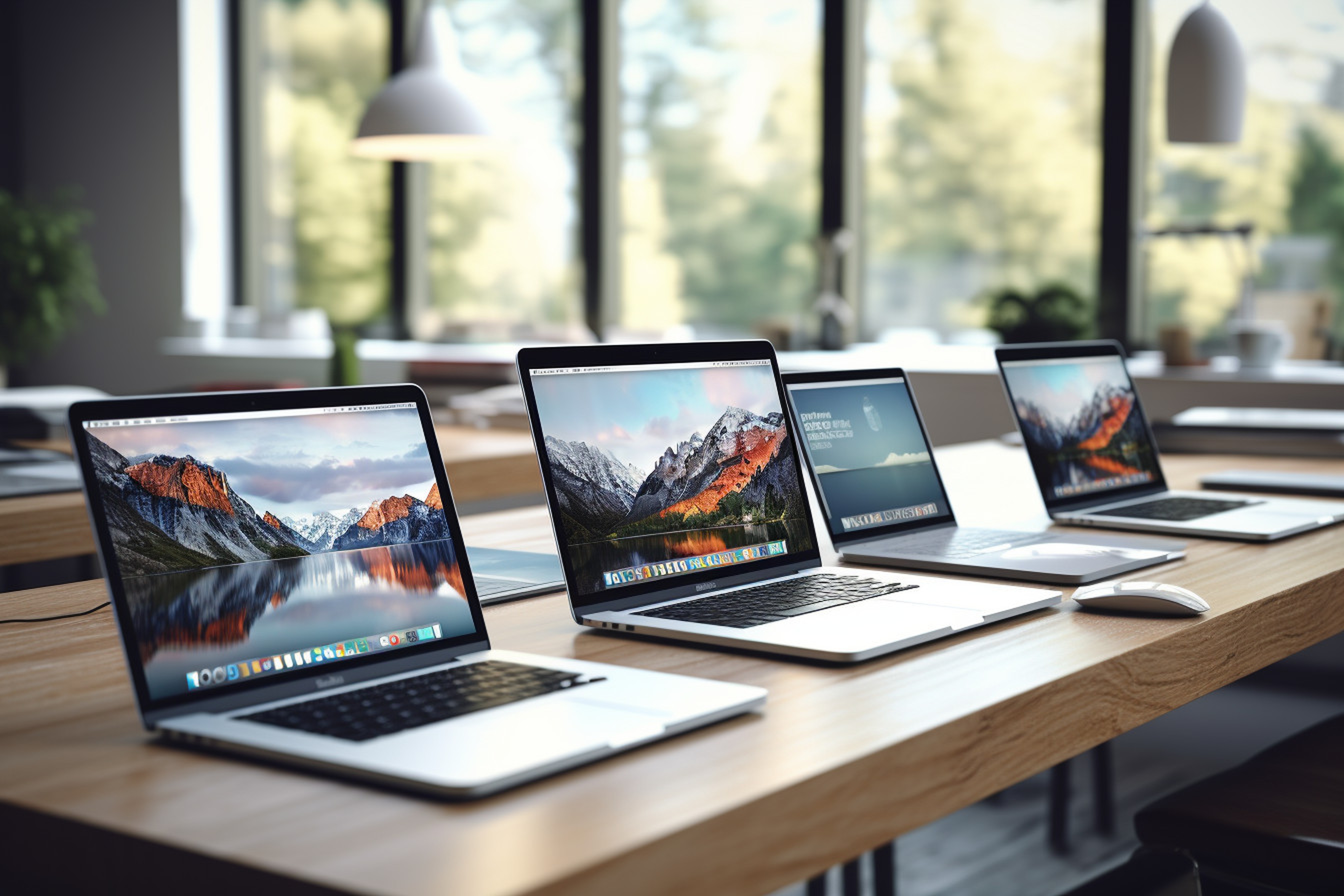 view-modern-laptops-office