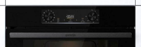 GORENJE Backofen-Set BLACKSET2, mit 1-fach-Teleskopauszug, Aqua Clean, AirFry-Funktion