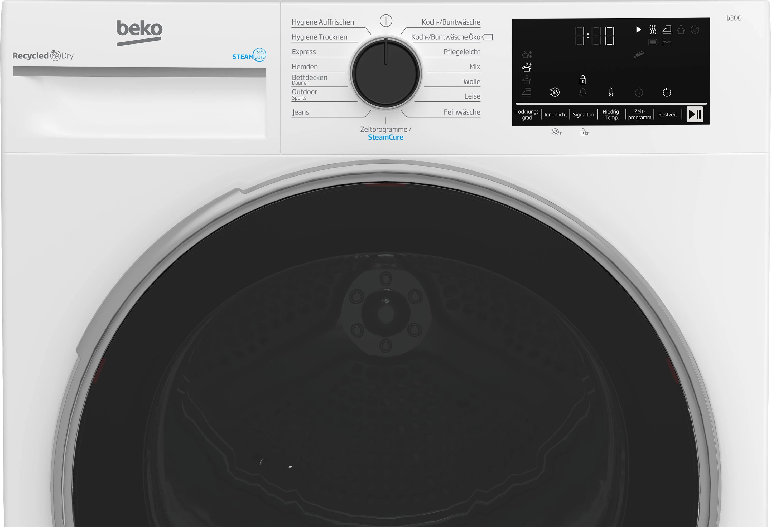 BEKO Kondenstrockner B3T42249S, 8 kg, mit Wärmepumpentechnologie
