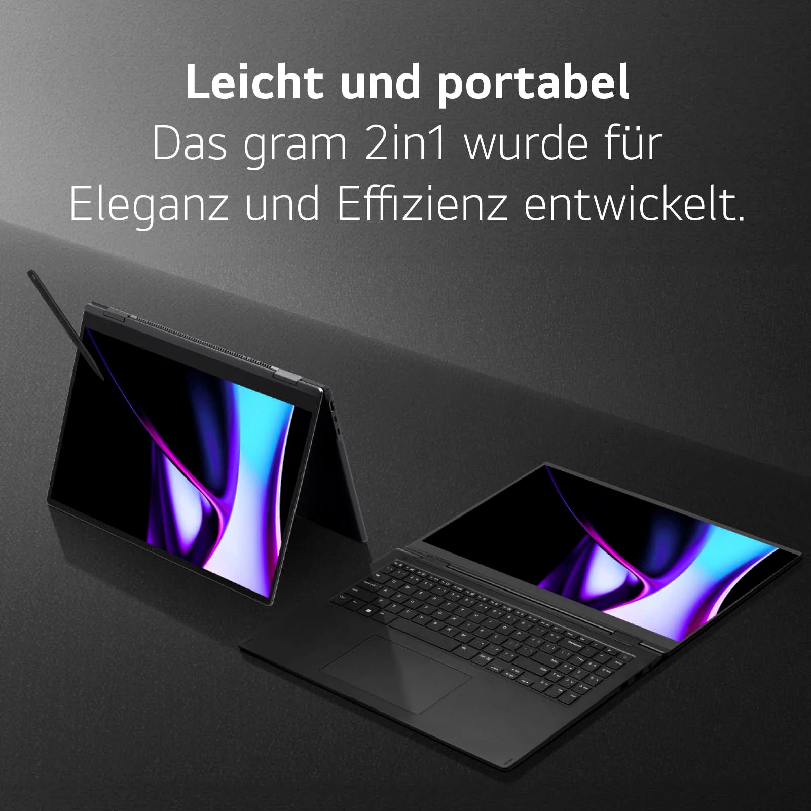 LG Gram Pro 2in1 16&quot; Laptop, OLED-Touchscreen, 16GB RAM, Windows 11 Home