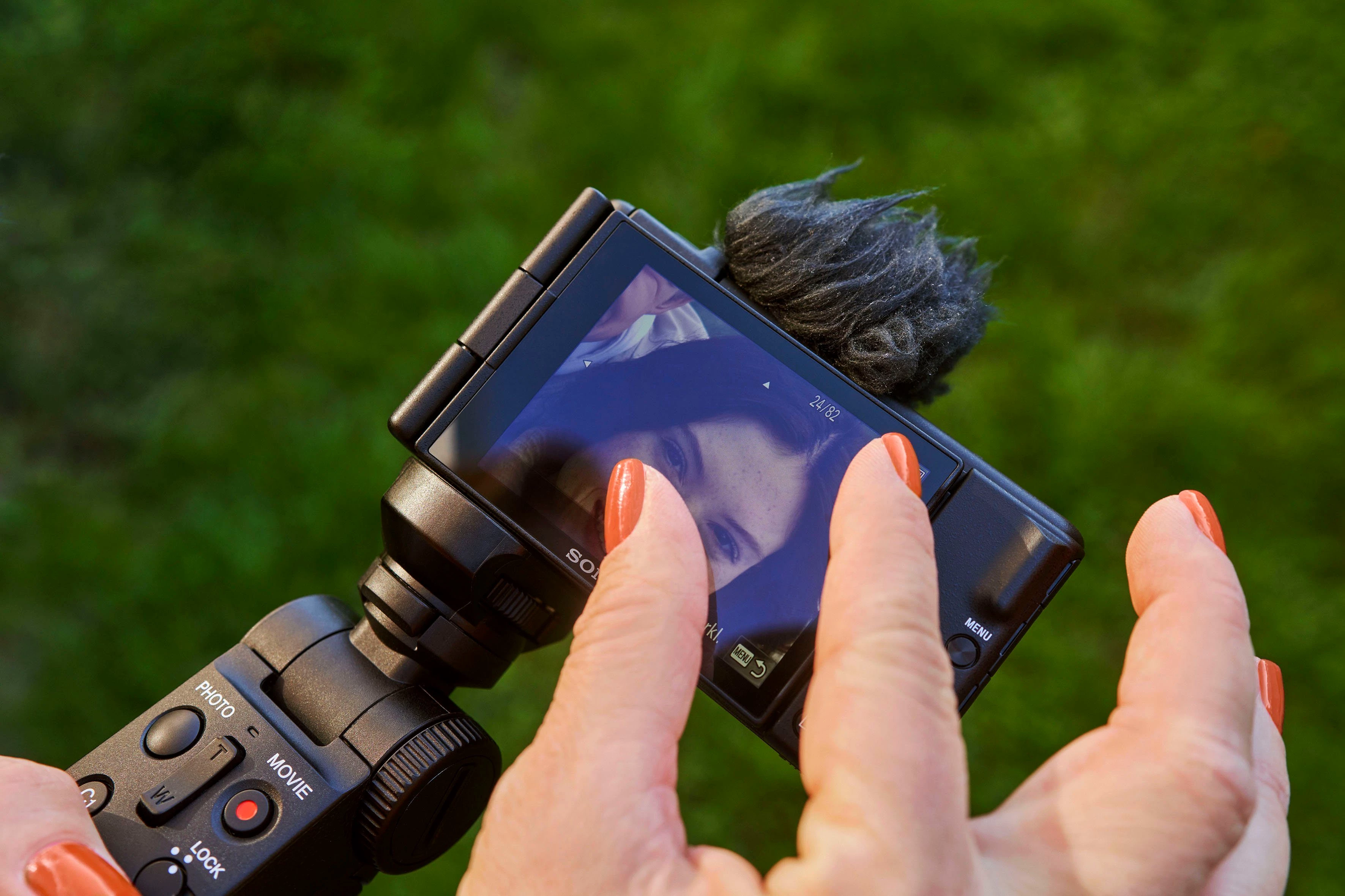 Sony Vlog ZV-1F Kompaktkamera
