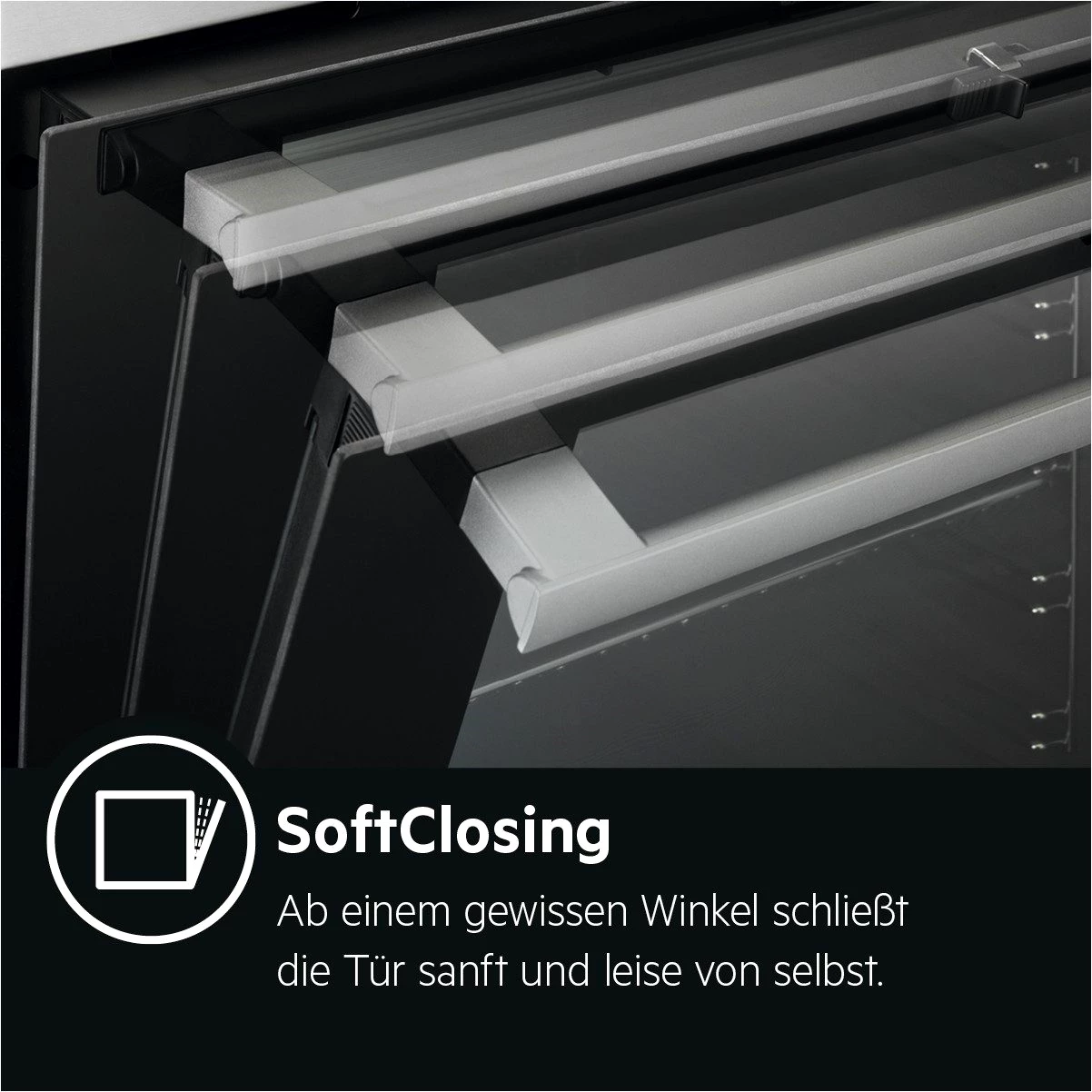 AEG Induktions-Standherd CIB6499APB, mit Teleskopauszug nachrüstbar, Bridge-Funktion