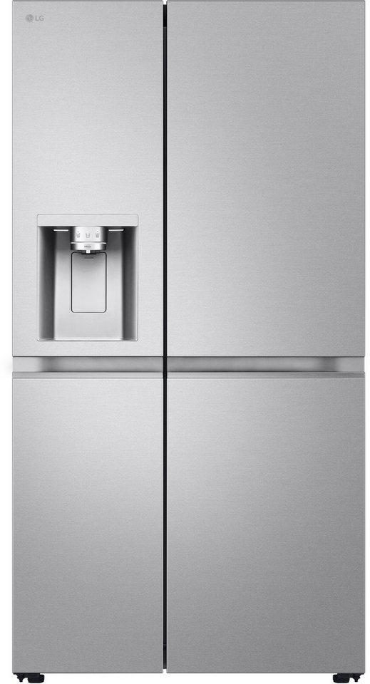 LG Side-by-Side GSLE91MBAB, 179 cm hoch, 91,3 cm breit, Eis-, Crushed Ice- und W
