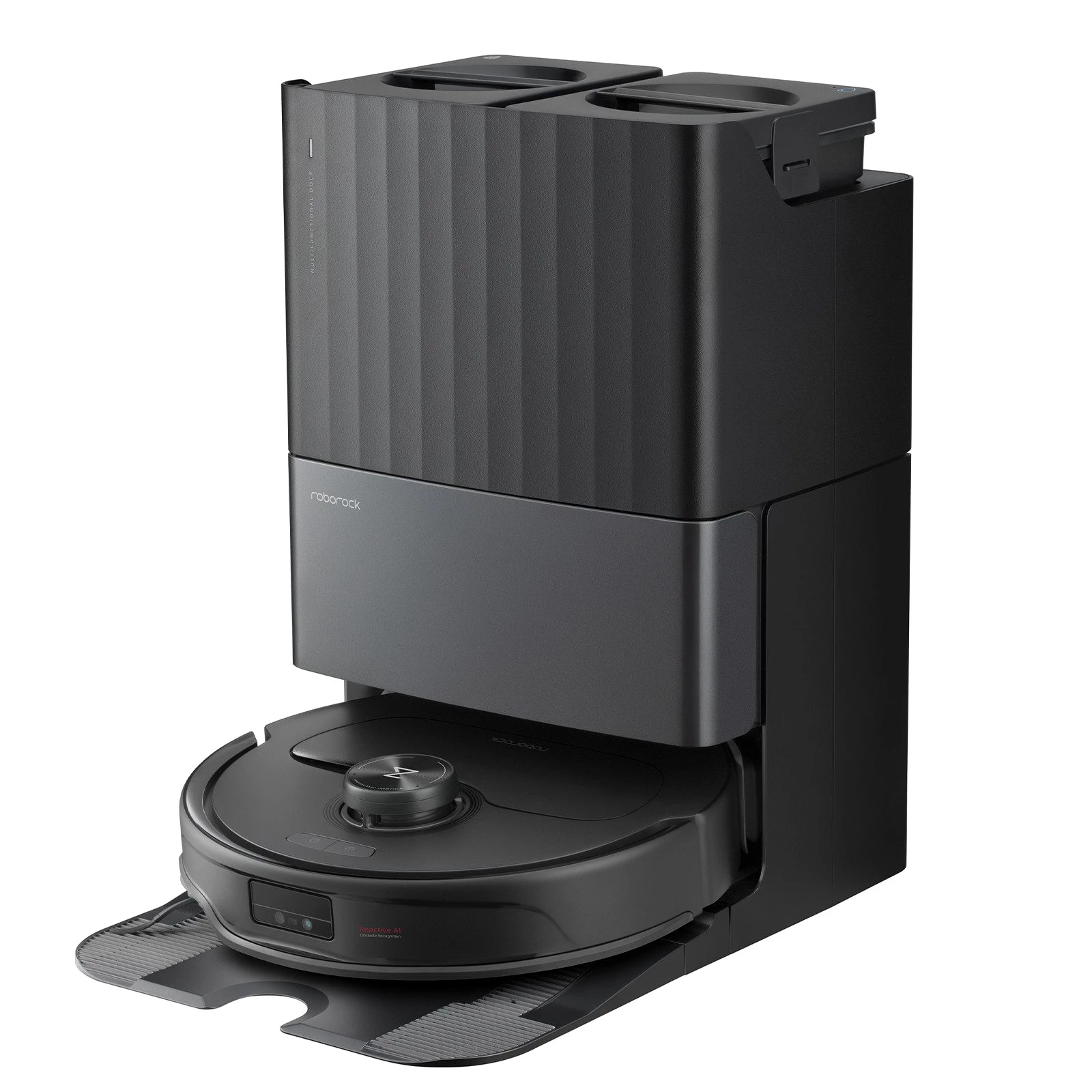 ROBOROCK Saugroboter Qrevo Master 10000pa Saugkraft, All-in-One-Dock AI Hindernisvermeidung