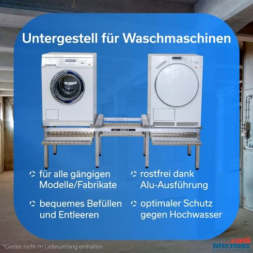 Weise Steigtechnik Waschmaschinenuntergestell Mara 3