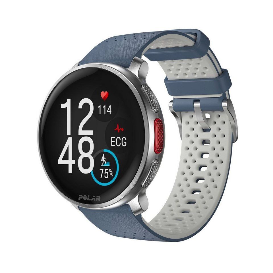 Polar VANTAGE V3 Smartwatch (3,5 cm/1,39 Zoll, Proprietär), Premium-Multisportuh