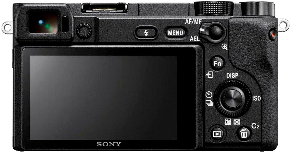 Sony Alpha 6400 + 18-135mm Objektiv Kompaktkamera (24,2 MP, Bluetooth)