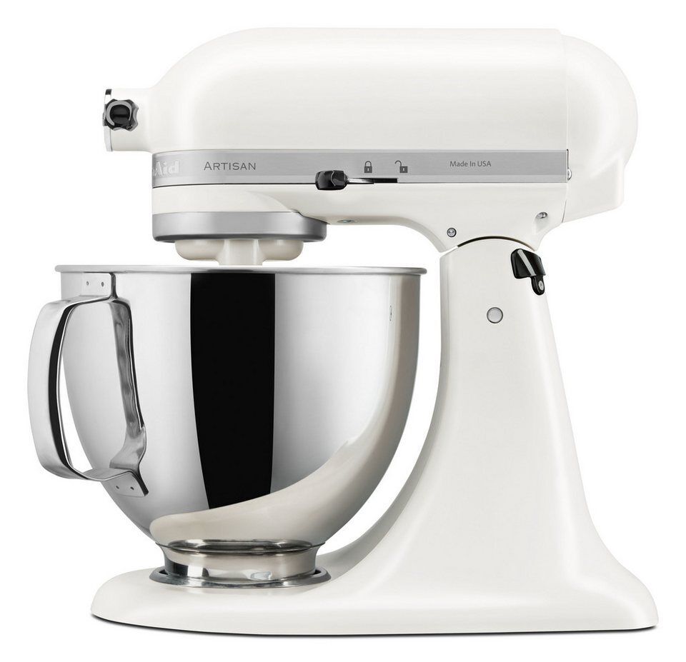 KitchenAid Küchenmaschine 5KSM125EPL+5KSM5GB+5KSMFGCA, 300 W, 4,8 l Schüssel, Se
