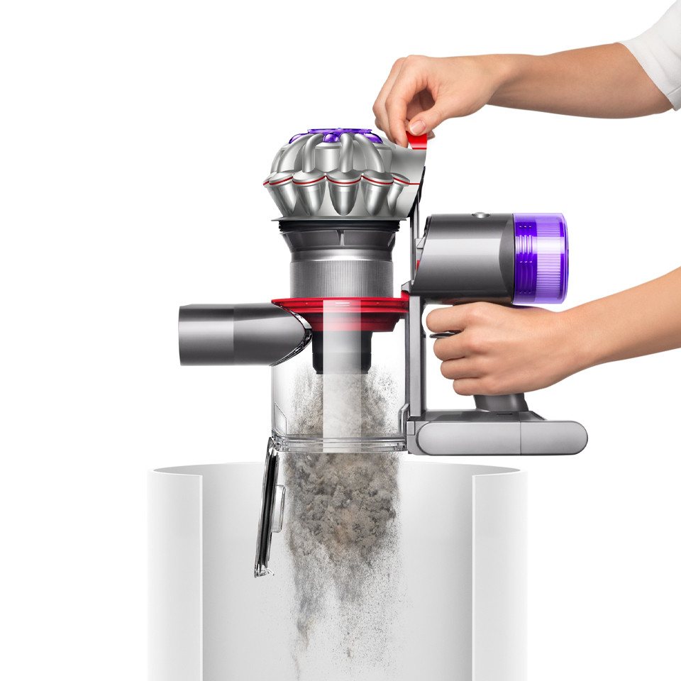 DYSON Akku-Hand-und Stielstaubsauger V8 Absolute, 425 W, beutellos, Haarentwirru