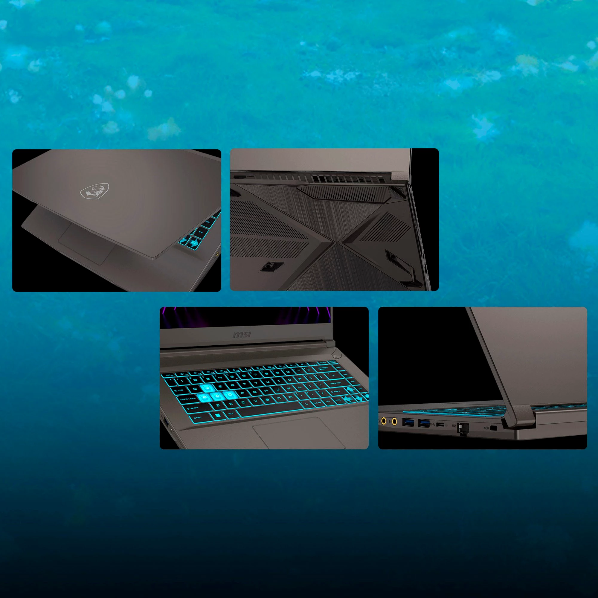 MSI Thin A15 B7VE-407 Gaming-Notebook