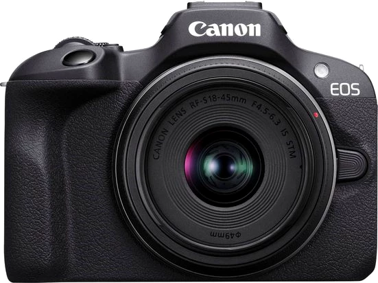 Canon EOS R100 + RF-S 18-45mm F4.5-6.3 IS STM Kit Systemkamera