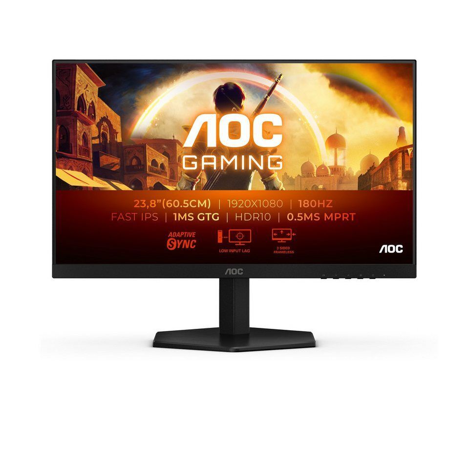 AOC 24G42E Gaming-Monitor (60,5 cm/24 ", 1920 x 1080 px, Full HD, 0,5 ms Reaktio