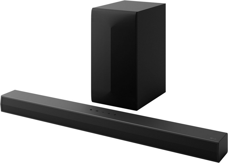 LG DS60T Soundbar 3.1 (Bluetooth, 340 W, Clear Voice Pro, Kabelloser Subwoofer)