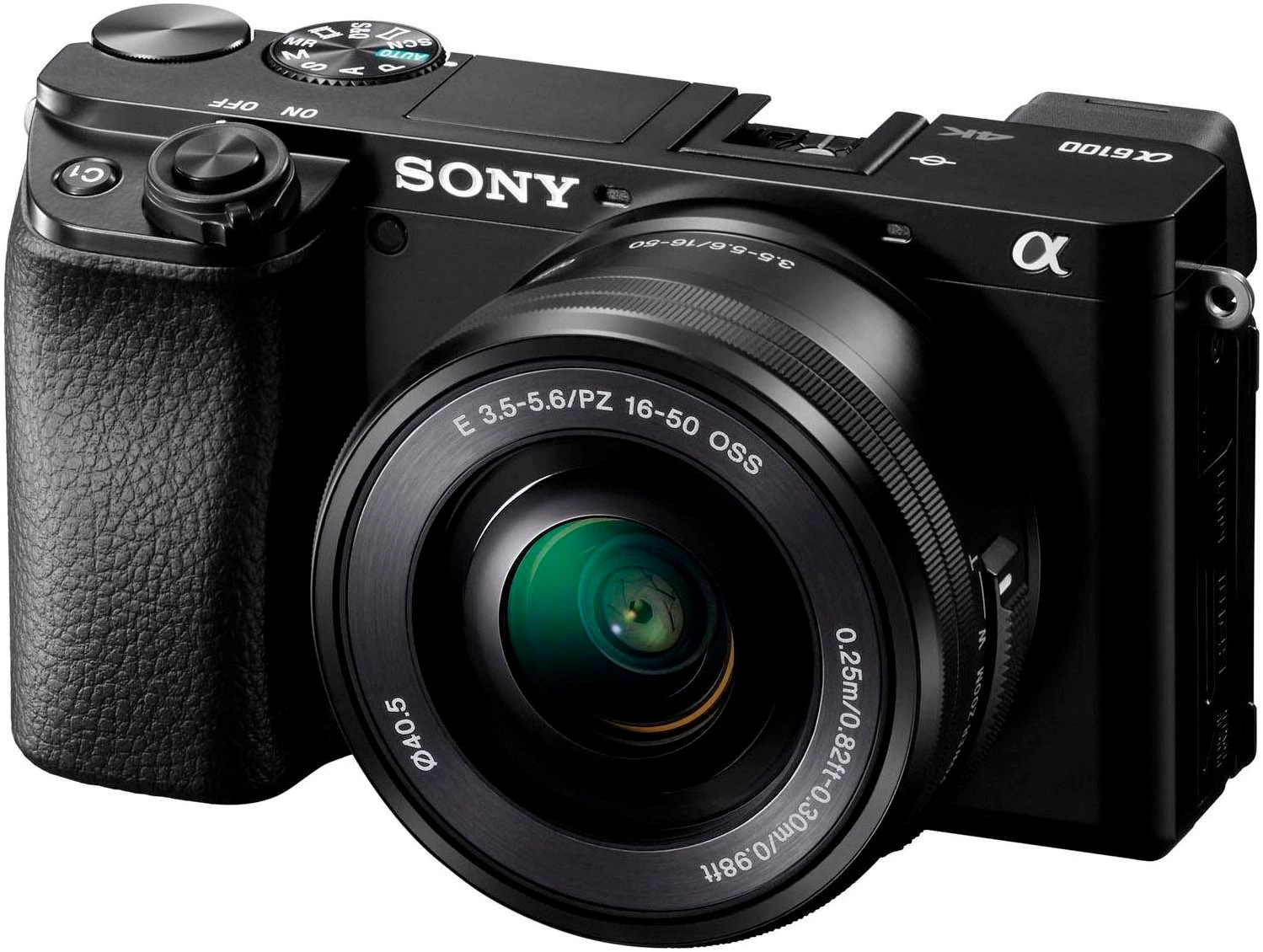 Sony Alpha 6100 Bundle Kompaktkamera (24,2 MP, Bluetooth)