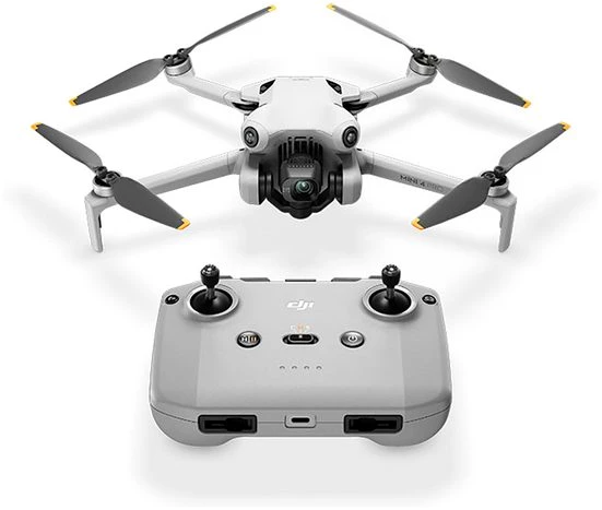 DJI Mini 4 Pro Drohne (4K Ultra HD, DJI RC-N2 Fernsteuerung)