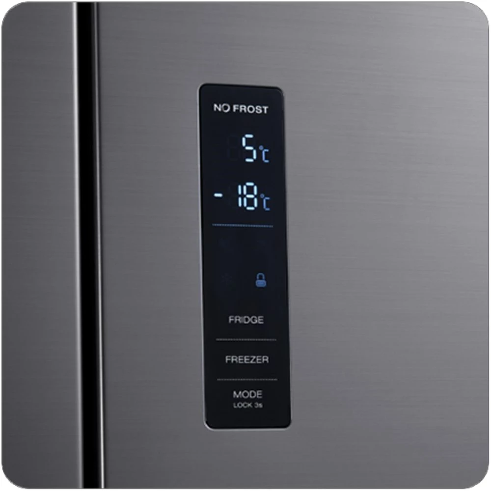 Wolkenstein French Door FD351 FD351.4A++NF IX, 185.5 cm hoch, 63,50 cm breit, Touch Control