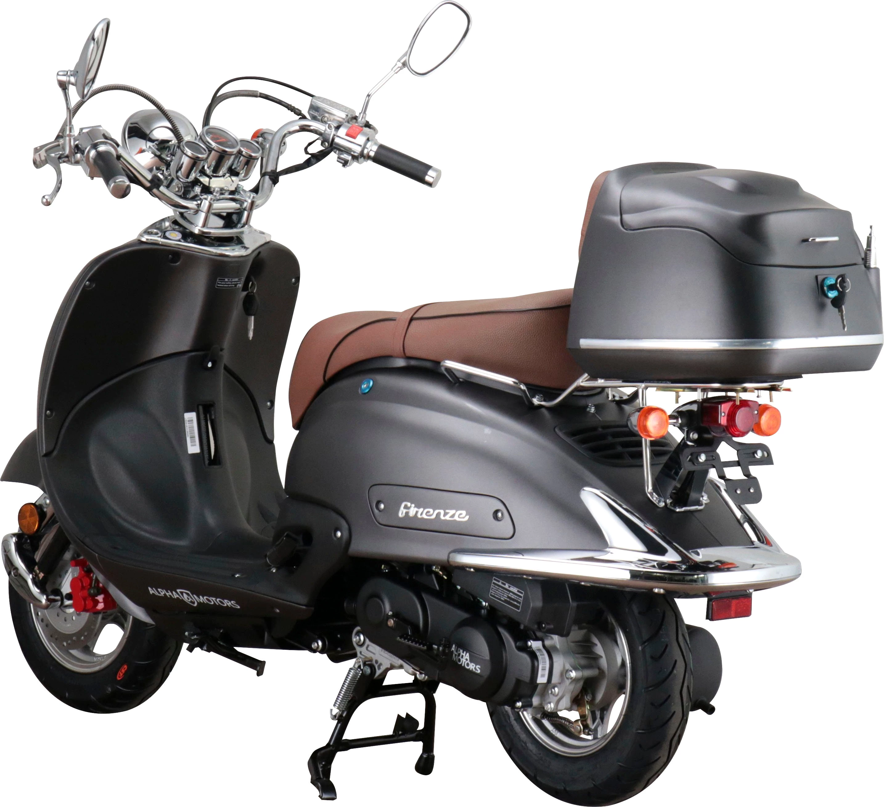 ALPHA MOTORS Motorroller Retro Firenze 50 ccm, 45 km/h, Euro 5, , mit Lenkerschloss