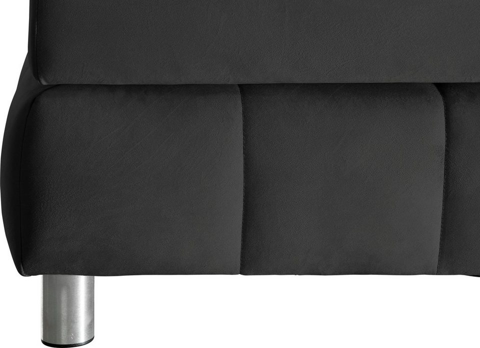 Home affaire Boxspringbett Salo, incl. Topper, 6 Breiten, 2 Härtegrade, TFK auch