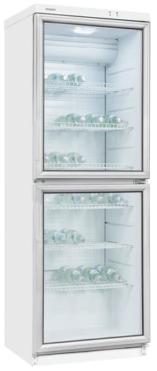 exquisit Getränkekühlschrank GKS350-2-GT-280D weiss, 173 cm hoch, 60 cm breit, 320 L Volumen