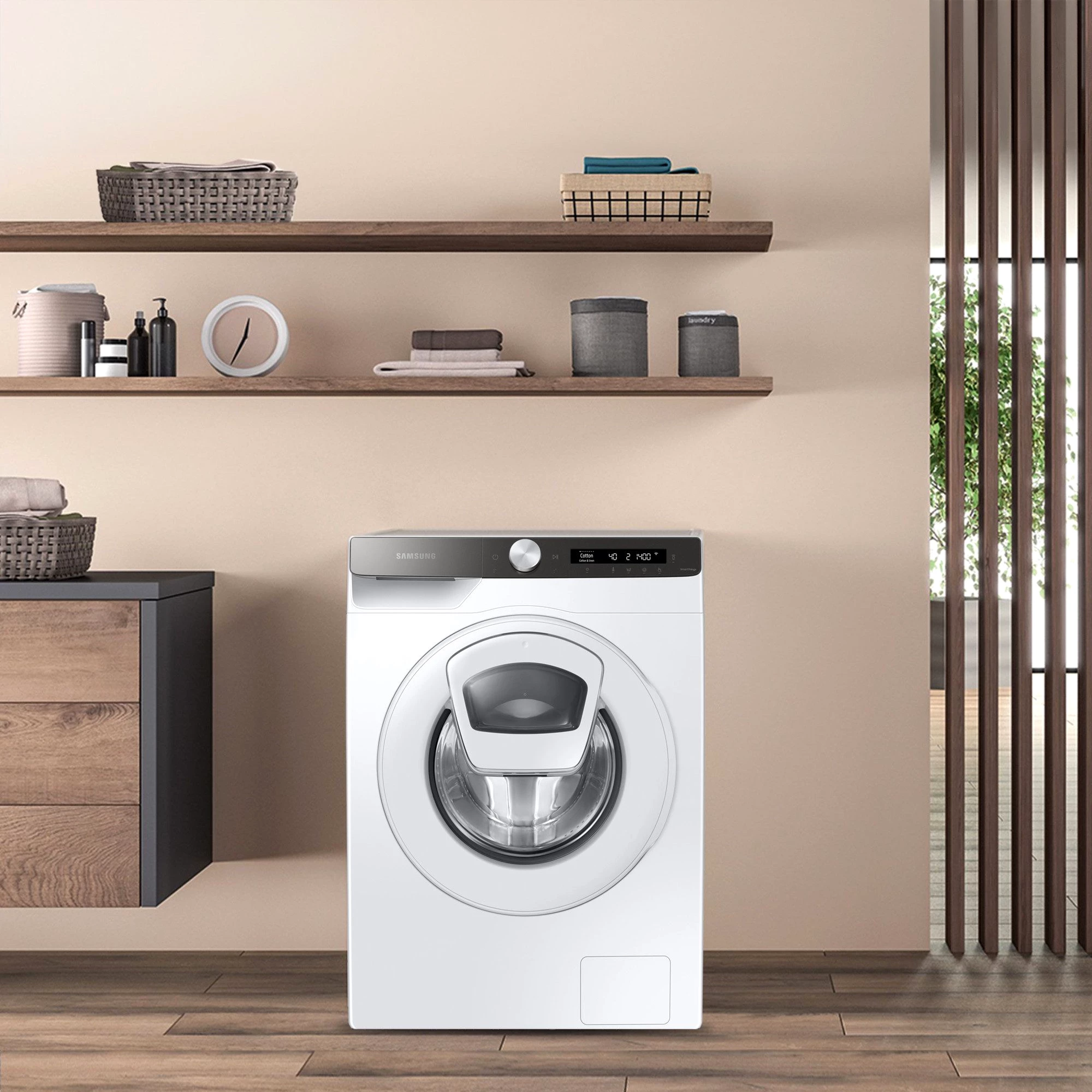 Samsung Waschmaschine WW90T554ATT, 9 kg, 1400 U/min
